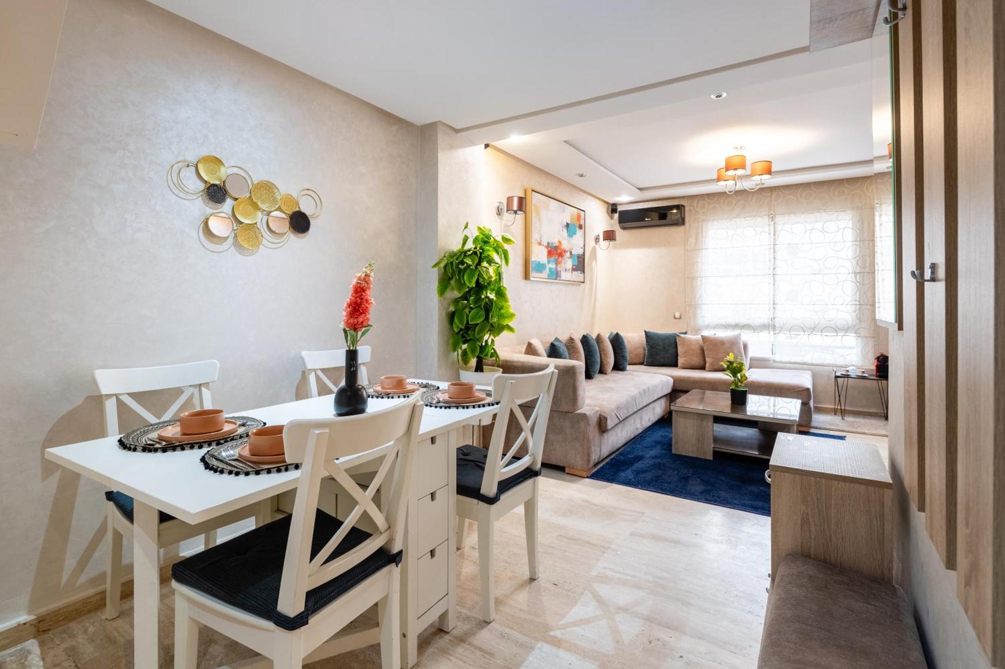 Casa Lucia Family Flat Optical Fiber Apartamento Rabat