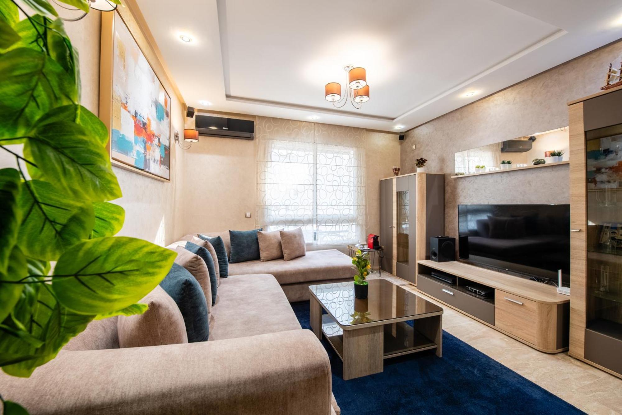Apartamento Casa Lucia Family Flat Optical Fiber Rabat